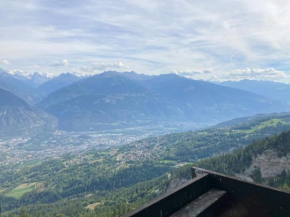 Perfect start for ski touring, view from the 10th floor !